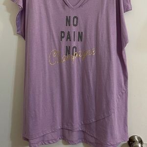 Livi active wear top size 18/20.